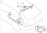 Diagram for 2002 BMW 325i Antenna Cable - 61126900958