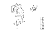 Diagram for 2004 BMW 645Ci ABS Pump And Motor Assembly - 34516769704