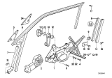 Diagram for BMW 540i Window Motor - 67628359373