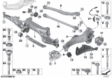 Diagram for BMW X2 Trailing Arm Bushing - 33326864237