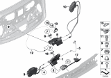 Diagram for 2009 BMW 750Li Trunk Latch - 51247269543