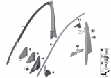 Diagram for BMW Alpina B7L xDrive Door Seal - 51337248687