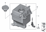 Diagram for 2006 BMW X5 Coolant Reservoir - 17137501959