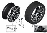 Diagram for 2018 BMW 740e xDrive Alloy Wheels - 36116877018