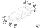 Diagram for BMW 228i xDrive Gran Coupe Parking Sensors - 66209472281