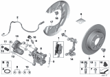 Diagram for 2018 BMW i3 Brake Caliper Bracket - 34216860404