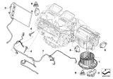 Diagram for BMW X5 M HVAC Heater Blend Door Actuator - 64116956706