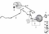 Diagram for 2020 BMW M760i xDrive Brake Booster Vacuum Hose - 11668610483