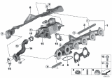 Diagram for BMW 535d Exhaust Manifold Gasket - 11628509783