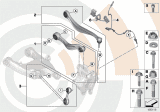 Diagram for 2016 BMW 528i Lateral Link - 33322450889