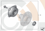 Diagram for 2003 BMW M5 Wheel Bearing - 33412296224