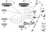 Diagram for 2019 BMW M240i Interior Light Bulb - 63316827328