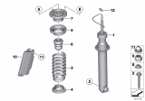 Diagram for BMW M5 Shock And Strut Mount - 33502284455