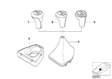 Diagram for BMW X5 Shift Linkage Boot - 25117525381