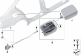 Diagram for BMW 750i xDrive Fuel Door Release Cable - 51252755092