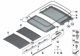 Diagram for 2014 BMW X1 Sunroof Cable - 54102993879