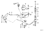 Diagram for 1978 BMW 733i Sway Bar Bracket - 33311119289