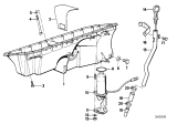 Diagram for 1991 BMW 325ix Oil Dipstick - 11431726057