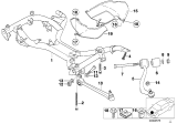 Diagram for 1999 BMW 740i Control Arm Bushing - 31120006482