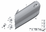 Diagram for BMW M850i xDrive Gran Coupe Door Check - 51217440723