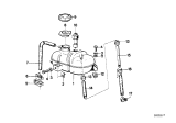 Diagram for 1985 BMW 635CSi Coolant Level Sensor - 61311375715