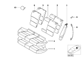 Diagram for BMW 325Ci Seat Cushion Pad - 52208236215