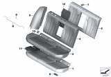 Diagram for 2018 BMW M5 Seat Cushion Pad - 52207386033