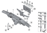 Diagram for BMW 550i GT Rack and Pinions - 33346776295
