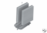 Diagram for BMW ActiveHybrid 5 Cabin Air Filter - 64116809933