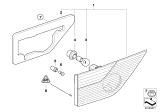 Diagram for BMW X3 Tail Light - 63217162214