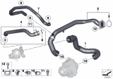 Diagram for 2011 BMW X3 Cooling Hose - 11537591889