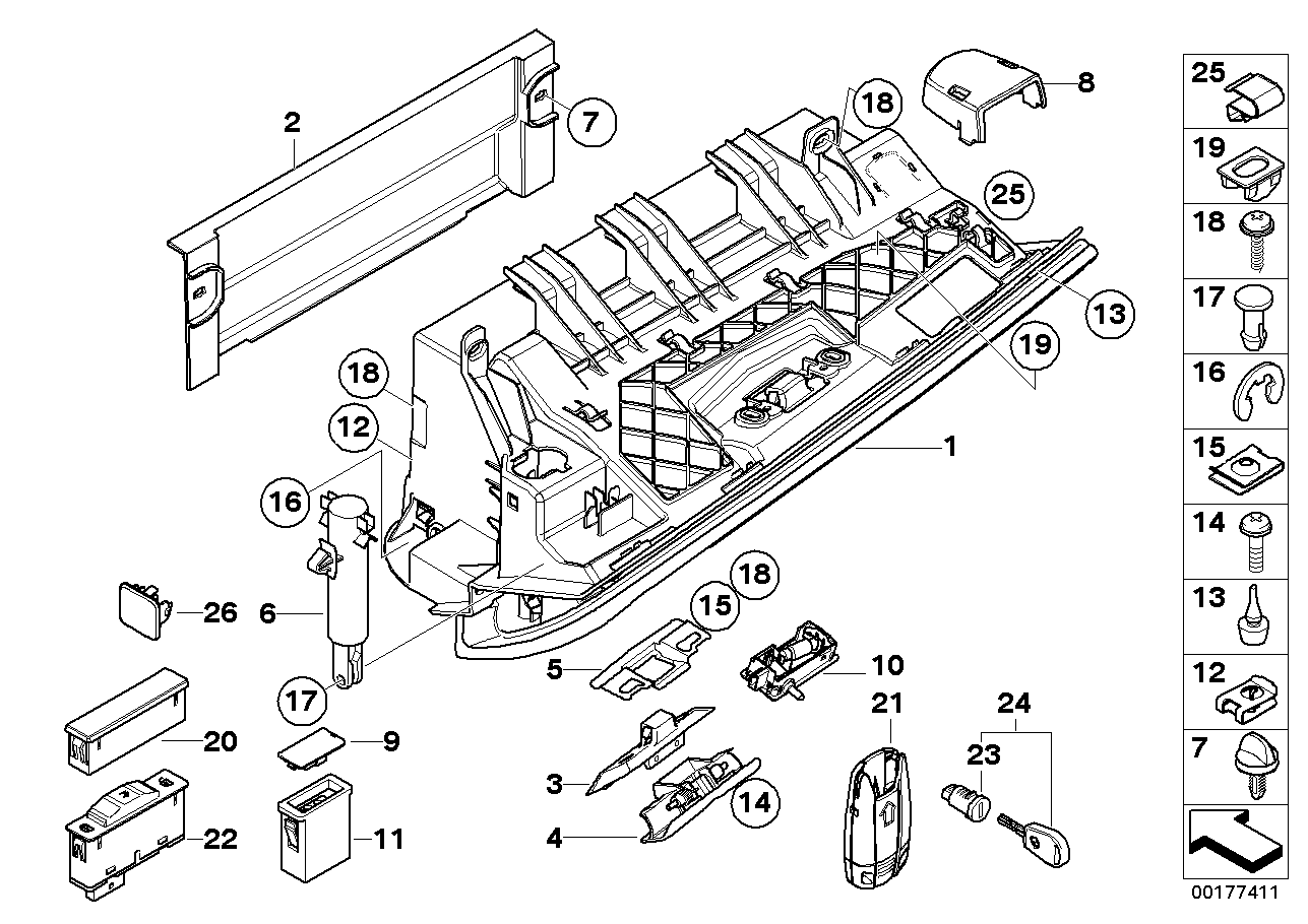 2013 BMW 328i Coupe N51 Engine(E92) Glove Box