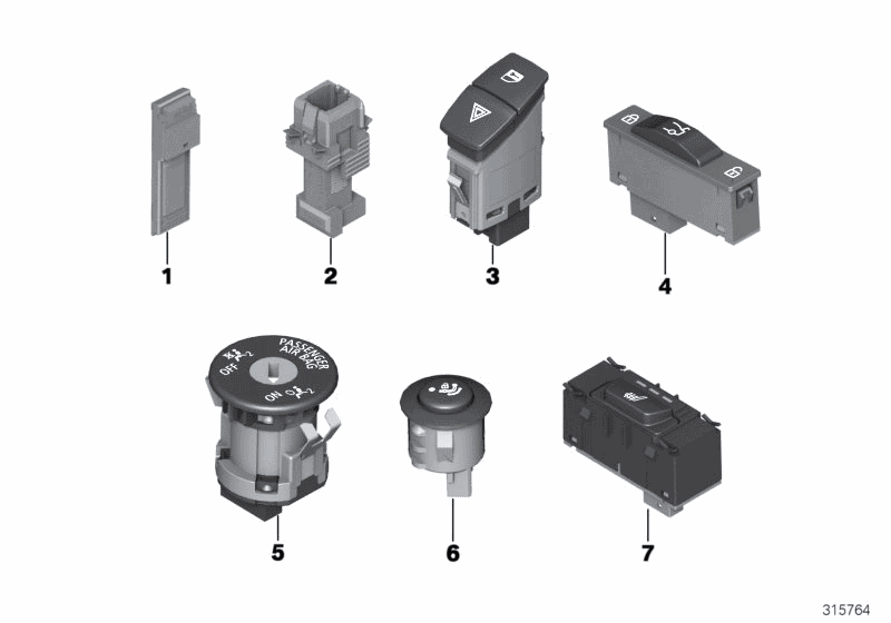 2016 BMW 328i N20 Engine(F30) Various Switches
