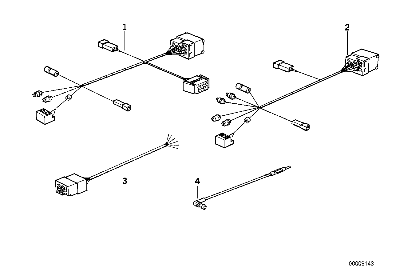 1995 Bmw 325is Coupe E36 Radio Adapter Wiring