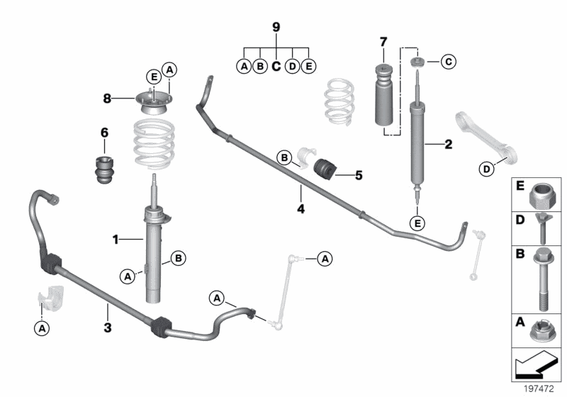 2013 BMW 328i Coupe N51 Engine(E92) Single Parts, M Sport Suspension