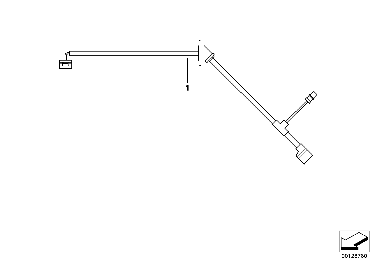 2005 BMW X3 2.5i(E83) Wiring Harness Transmission DXC