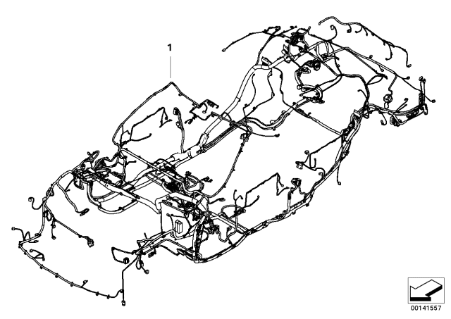 Main Wiring Harness - 2009 BMW 328i Coupe N52 Engine(E92)