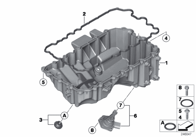 Genuine Bmw Oil Pan Genuine Bmw Oil Pan