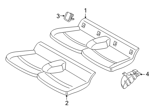 LEFT SUPPORT Diagram for 52207389817