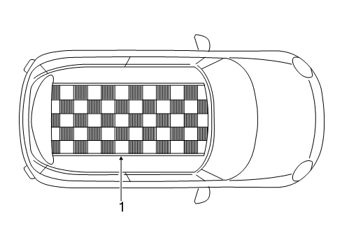 Roof Decor John Cooper Works Diagram for 51142354990