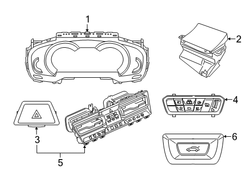 64115A1D428 BMW Automatic Air Conditioning Control