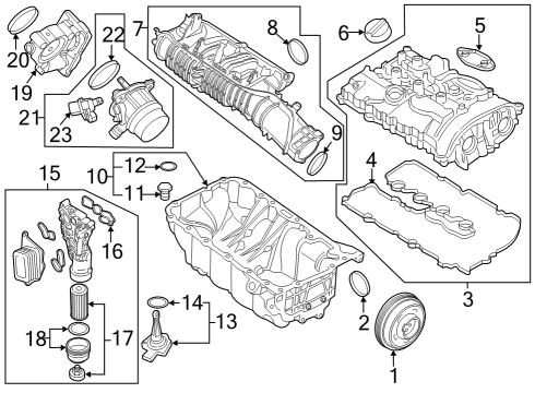 11419895362 BMW Oil Pump