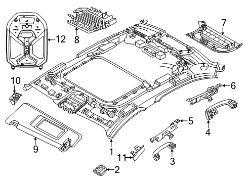 61115A8CF29 BMW REPAIR MODULE FOR ETHERNET
