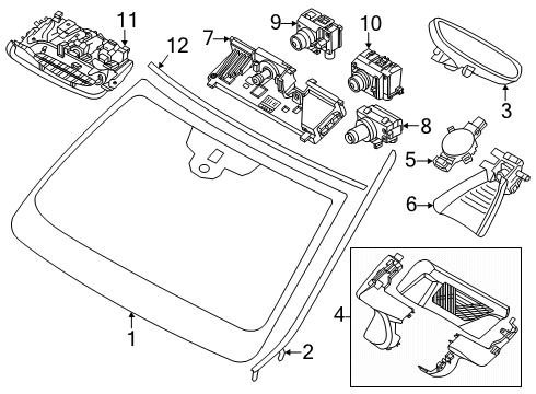 64115A8A231 BMW SENSOR F. AUC