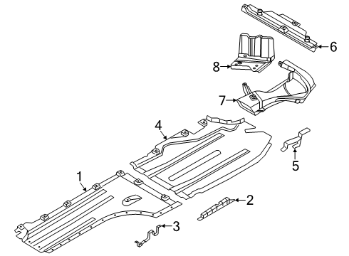 BMW 51755A04C04 HOLDER UNDERBODY PANELING CE 51755A04C04 BMW HOLDER UNDERBODY PANELING CE
