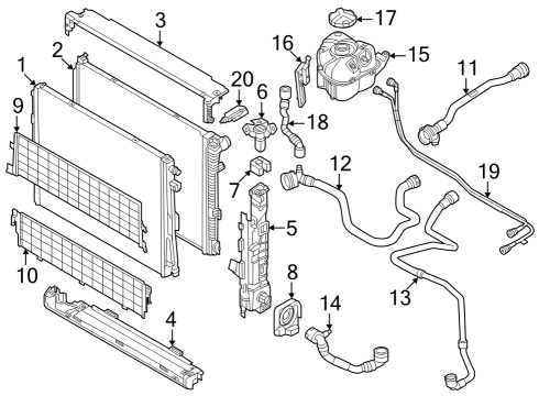 61278854151 BMW Module Connector