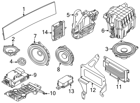 65505A93283 BMW MULTIFUNCTIONAL DISPLAY