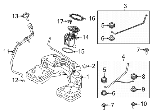 BMW 16129896451 FUEL FEED LINE REAR 16129896451 BMW FUEL FEED LINE REAR