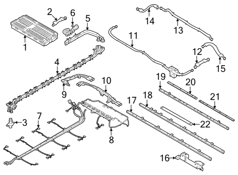 61278886708 BMW DOUBLE CELL MODULE FOR HIGH