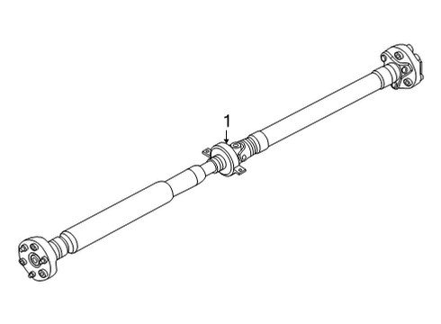 26108863591 BMW Drive Shaft